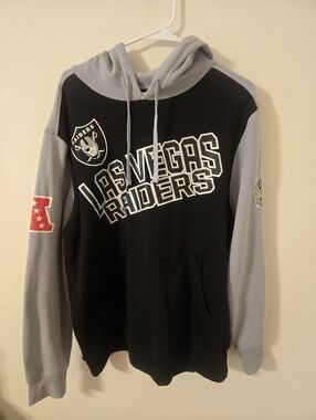 Starter Las Vegas Raiders Hoodie NFL Black NWT